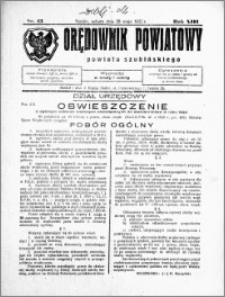 Orędownik Powiatowy powiatu Szubińskiego 1932.05.28 R.13 nr 43