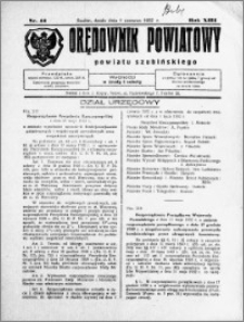 Orędownik Powiatowy powiatu Szubińskiego 1932.06.01 R.13 nr 44