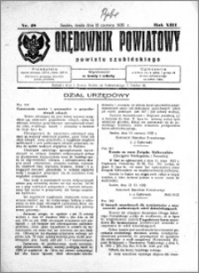 Orędownik Powiatowy powiatu Szubińskiego 1932.06.15 R.13 nr 48