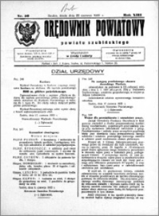Orędownik Powiatowy powiatu Szubińskiego 1932.06.22 R.13 nr 50