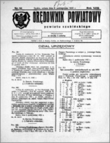 Orędownik Powiatowy powiatu Szubińskiego 1932.10.08 R.13 nr 81