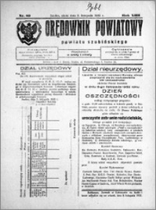 Orędownik Powiatowy powiatu Szubińskiego 1932.11.05 R.13 nr 89