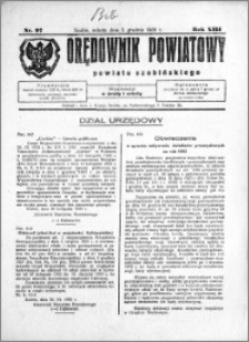 Orędownik Powiatowy powiatu Szubińskiego 1932.12.03 R.13 nr 97