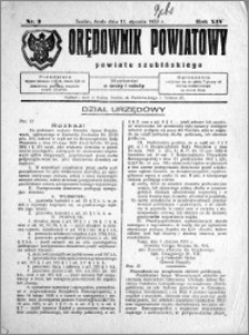 Orędownik Powiatowy powiatu Szubińskiego 1933.01.11 R.14 nr 3
