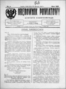 Orędownik Powiatowy powiatu Szubińskiego 1933.01.18 R.14 nr 5