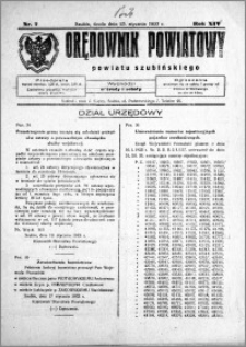 Orędownik Powiatowy powiatu Szubińskiego 1933.01.25 R.14 nr 7