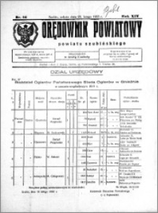 Orędownik Powiatowy powiatu Szubińskiego 1933.02.25 R.14 nr 16