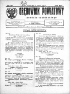 Orędownik Powiatowy powiatu Szubińskiego 1933.03.11 R.14 nr 20