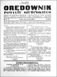 Orędownik powiatu Szubińskiego 1933.05.24 R.14 nr 41
