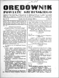 Orędownik powiatu Szubińskiego 1933.06.14 R.14 nr 47