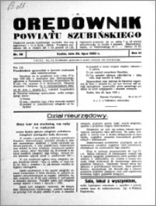 Orędownik powiatu Szubińskiego 1933.07.22 R.14 nr 58