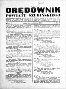 Orędownik powiatu Szubińskiego 1933.09.06 R.14 nr 71
