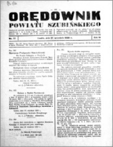 Orędownik powiatu Szubińskiego 1933.09.27 R.14 nr 77