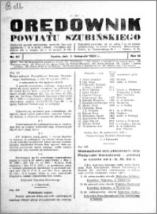 Orędownik powiatu Szubińskiego 1933.11.01 R.14 nr 87