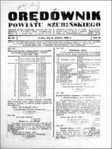 Orędownik powiatu Szubińskiego 1933.12.06 R.14 nr 97