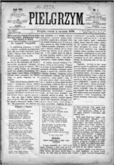 Pielgrzym, pismo religijne dla ludu 1876 nr 1