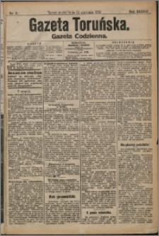 Gazeta Toruńska 1910, R. 46 nr 8 + dodatek