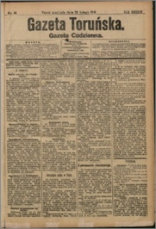 Gazeta Toruńska 1910, R. 46 nr 41 + dodatek