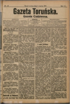 Gazeta Toruńska 1910, R. 46 nr 49