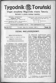 Tygodnik Toruński 1925, R. 2, nr 4