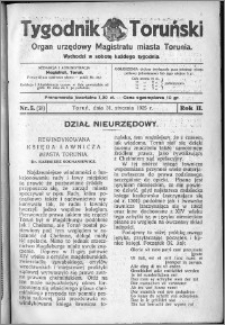 Tygodnik Toruński 1925, R. 2, nr 5