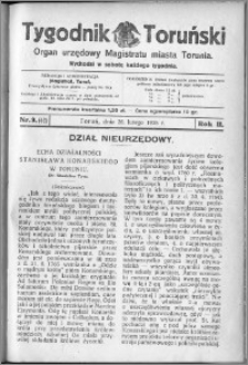 Tygodnik Toruński 1925, R. 2, nr 9
