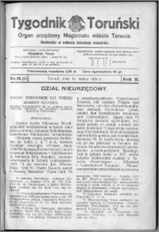 Tygodnik Toruński 1925, R. 2, nr 11