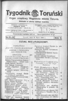 Tygodnik Toruński 1925, R. 2, nr 30