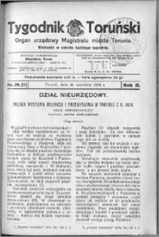 Tygodnik Toruński 1925, R. 2, nr 39