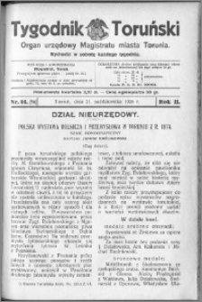 Tygodnik Toruński 1925, R. 2, nr 44
