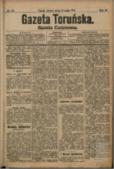 Gazeta Toruńska 1910, R. 46 nr 121