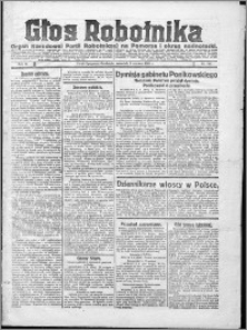 Głos Robotnika 1922, R. 3 nr 130