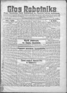 Głos Robotnika 1922, R. 3 nr 204