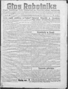 Głos Robotnika 1922, R. 3 nr 225