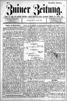 Zniner Zeitung 1901.01.16 R.14 nr 5