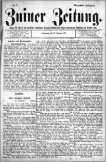 Zniner Zeitung 1901.01.23 R.14 nr 7