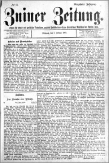 Zniner Zeitung 1901.02.06 R.14 nr 11