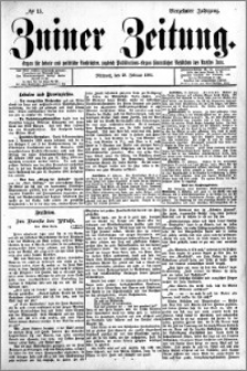 Zniner Zeitung 1901.02.20 R.14 nr 15