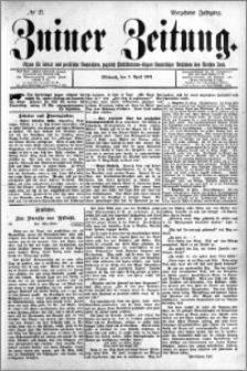 Zniner Zeitung 1901.04.03 R.14 nr 27