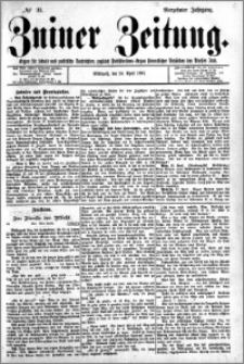 Zniner Zeitung 1901.04.24 R.14 nr 33