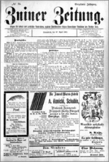 Zniner Zeitung 1901.04.27 R.14 nr 34