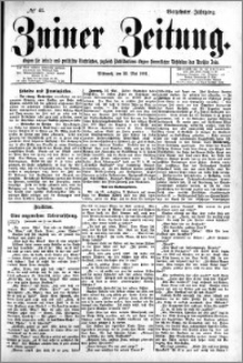 Zniner Zeitung 1901.05.22 R.14 nr 41