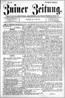 Zniner Zeitung 1901.05.25 R.14 nr 42