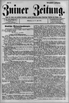 Zniner Zeitung 1901.07.17 R.14 nr 57