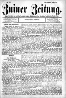 Zniner Zeitung 1901.08.03 R.14 nr 62