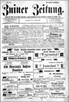 Zniner Zeitung 1901.08.07 R.14 nr 63