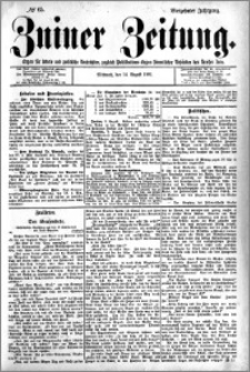 Zniner Zeitung 1901.08.14 R.14 nr 65