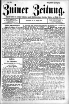 Zniner Zeitung 1901.08.17 R.14 nr 66