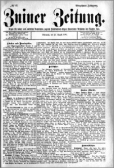 Zniner Zeitung 1901.08.21 R.14 nr 67