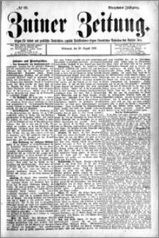 Zniner Zeitung 1901.08.28 R.14 nr 69